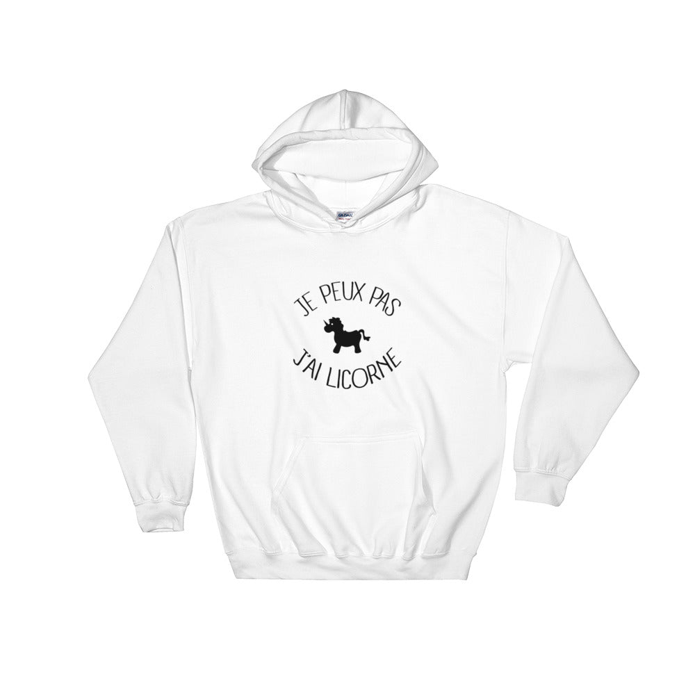 Sweat Je peux pas j'ai licorne - monde-licorne