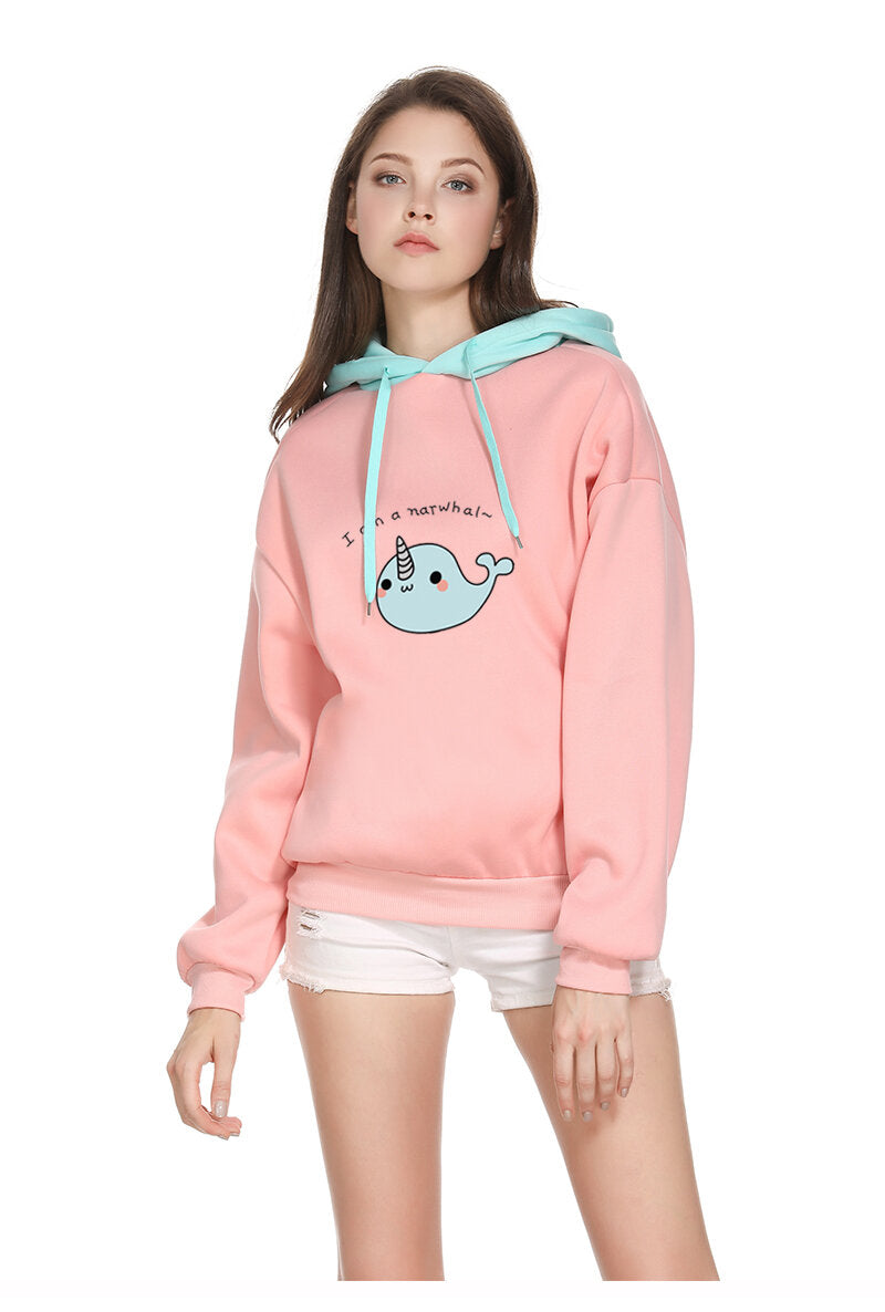 Sweat Licorne "I am a narwhal~" - monde-licorne