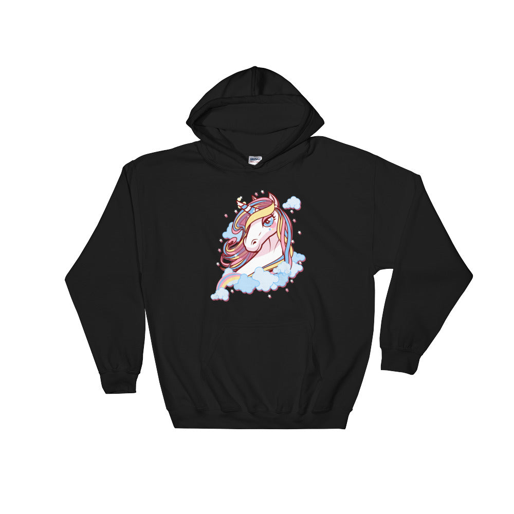 Sweat Licorne - Noir "Tky" - monde-licorne