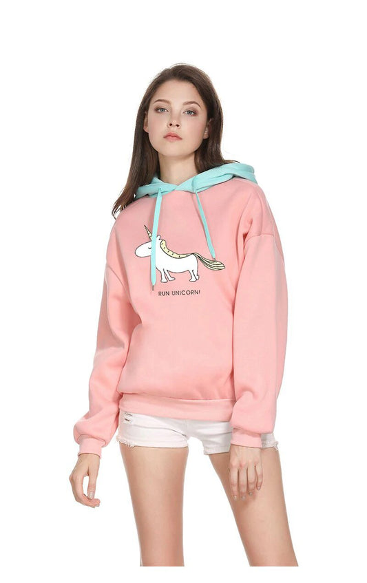 Sweat Licorne "Run Unicorn!" - monde-licorne