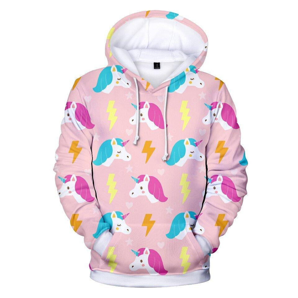 Sweat Motif Licorne - monde-licorne