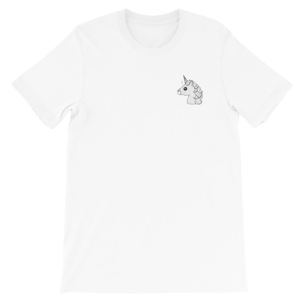 T-shirt Emoji Licorne Brodé - monde-licorne