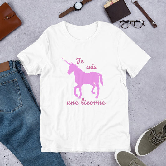 T-shirt Je suis une Licorne - monde-licorne