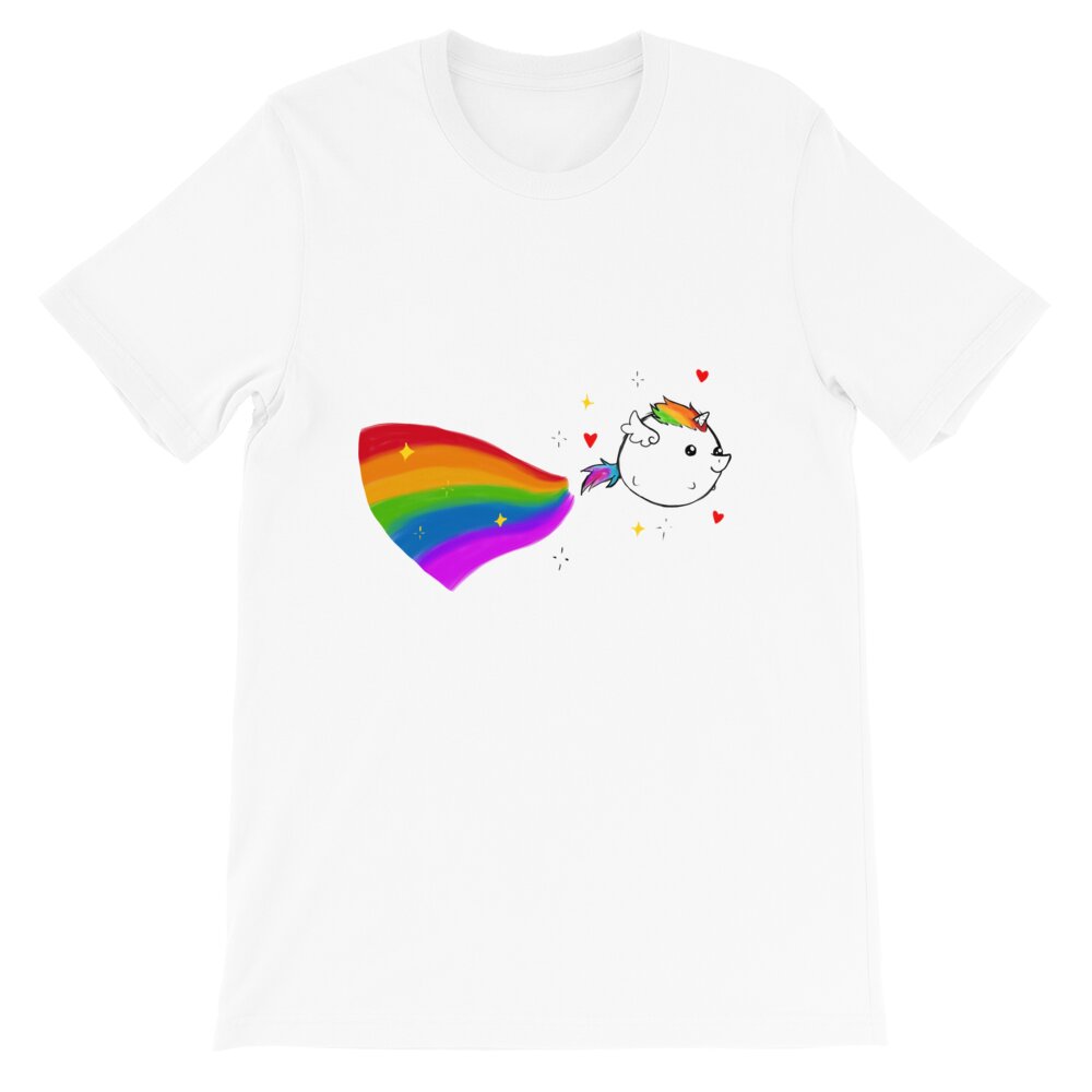 T-shirt Licorne Arc en Ciel - monde-licorne
