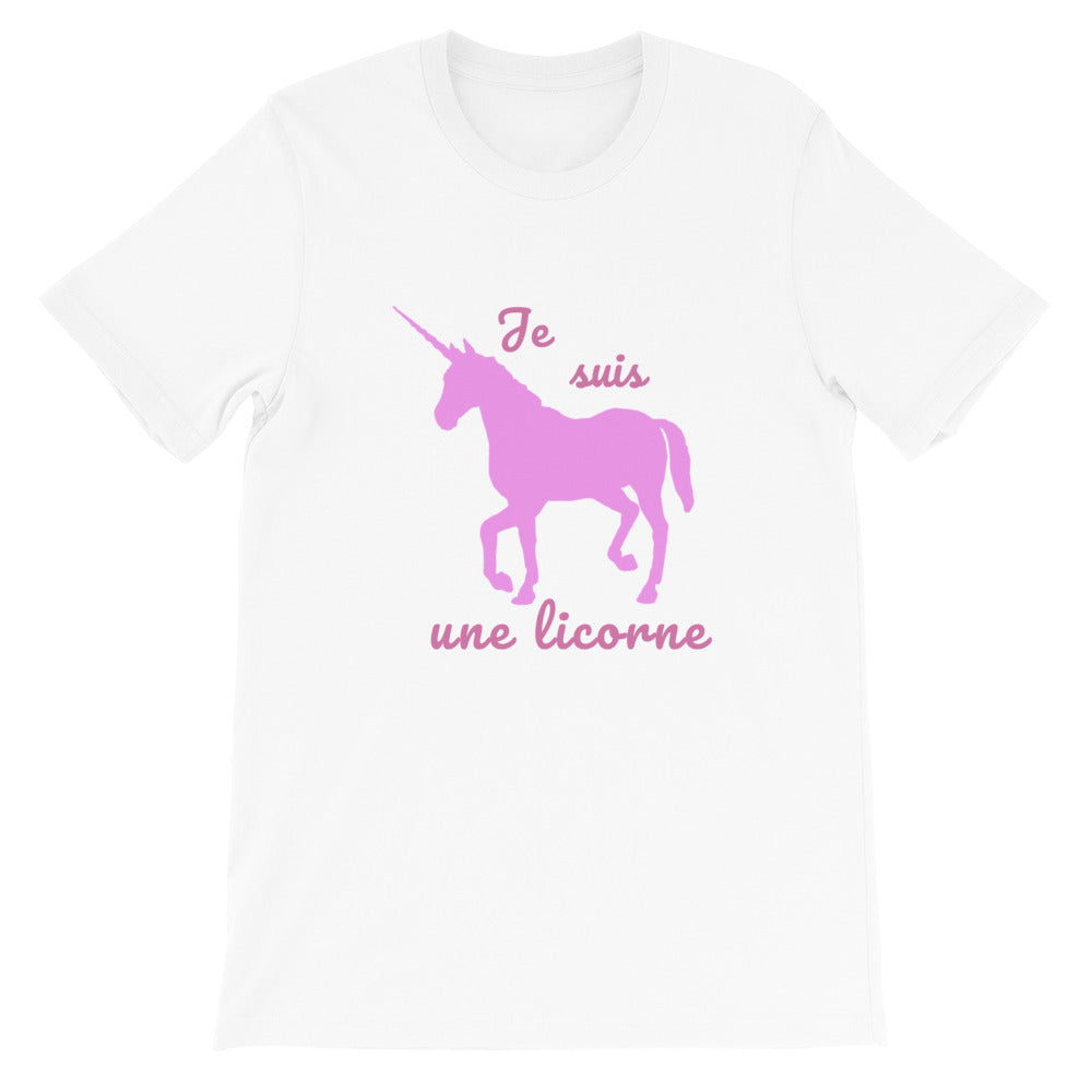T-shirt Je suis une Licorne - monde-licorne