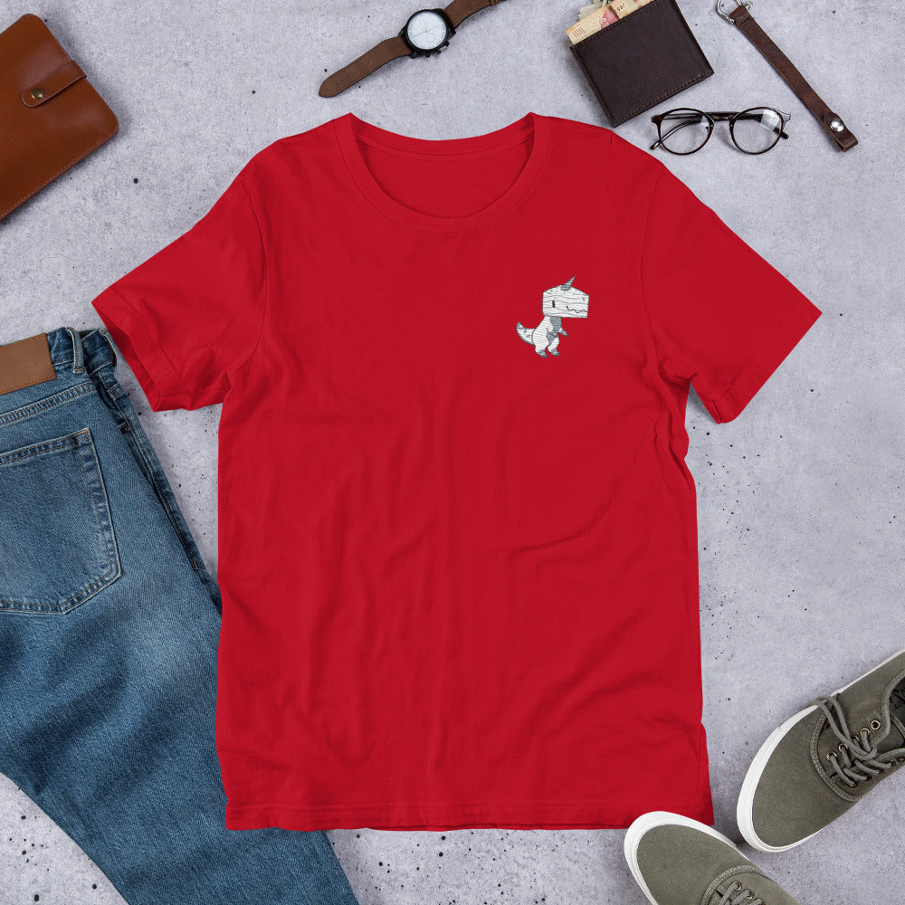 T-shirt Licorne Dinosaure Brodé - monde-licorne