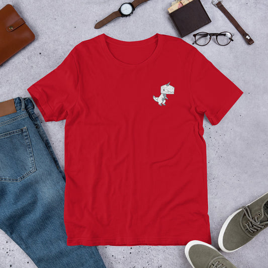 T-shirt Licorne Dinosaure Brodé - monde-licorne
