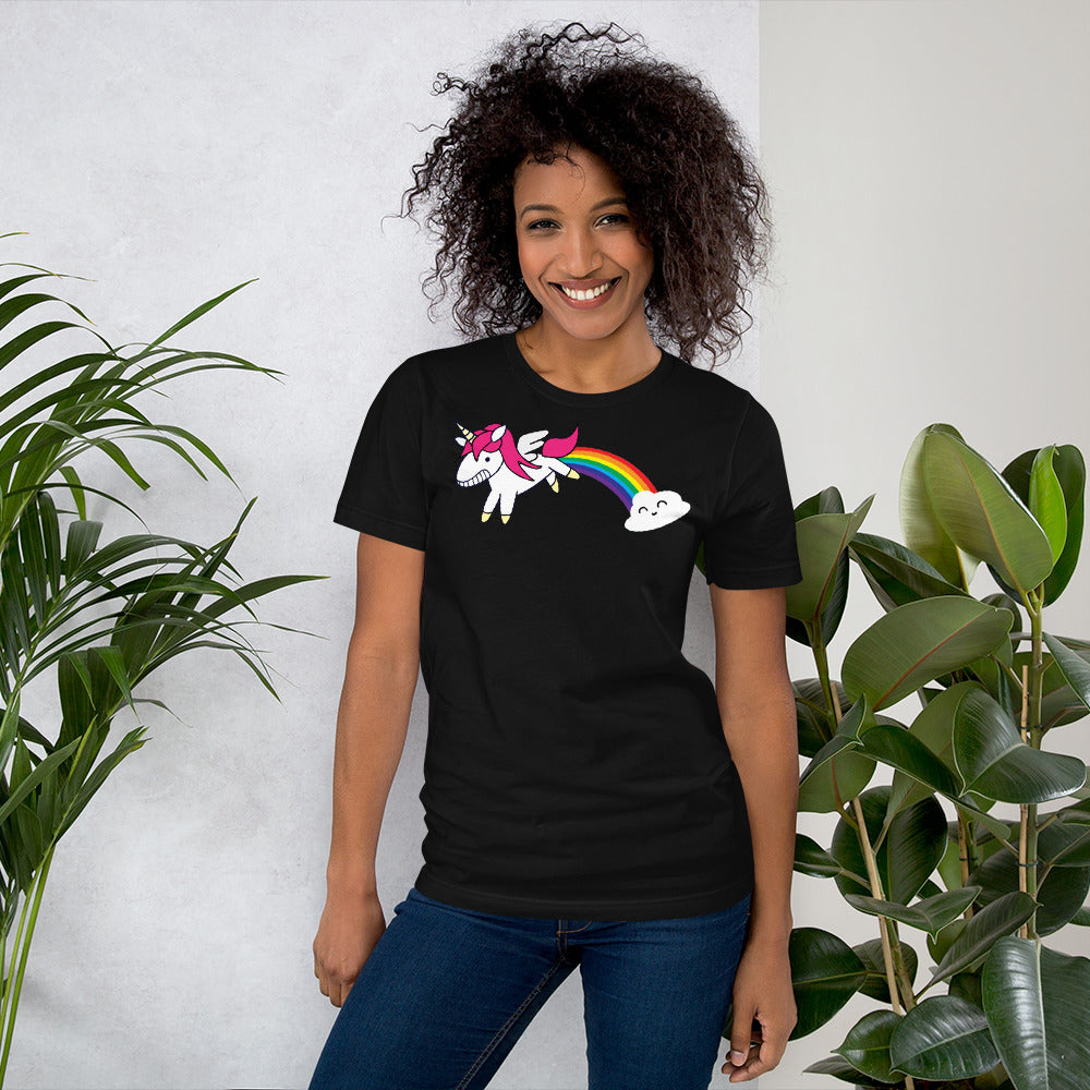 T-shirt Licorne Arc en Ciel - monde-licorne