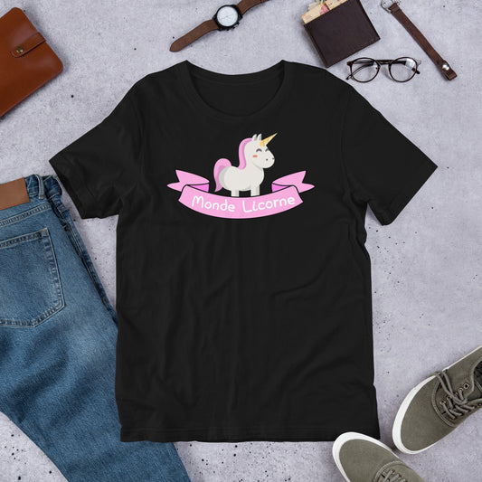 T-shirt Licorne logo Monde Licorne - monde-licorne