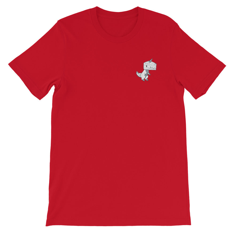 T-shirt Licorne Dinosaure Brodé - monde-licorne