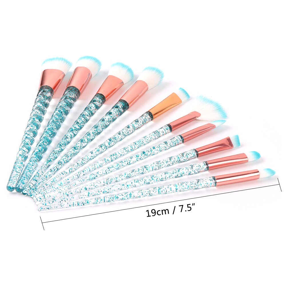 10 Pinceaux Licorne "Hig" - monde-licorne