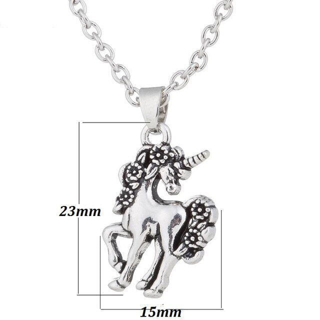 Collier Licorne Femme en Or - monde-licorne