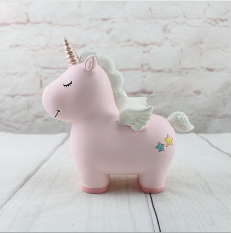 tirelire fille licorne