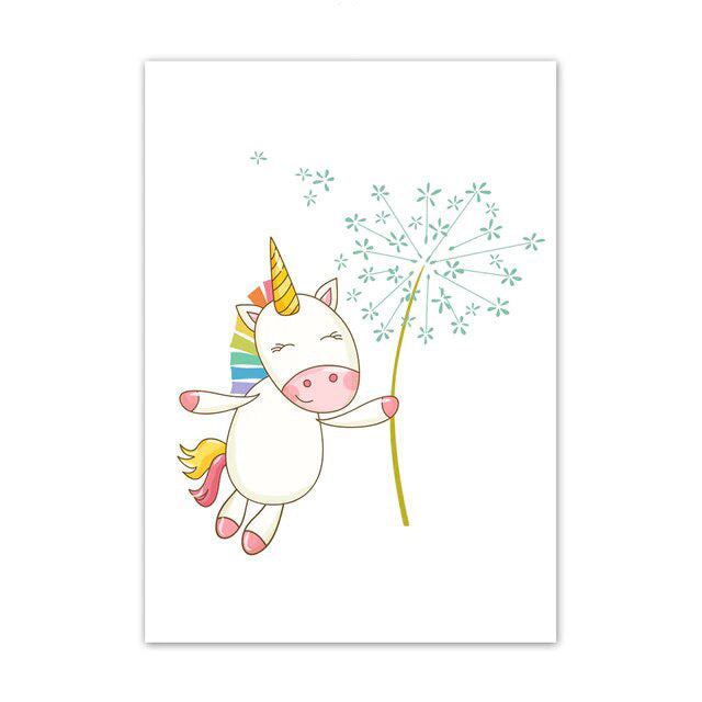 Licorne Toile - monde-licorne