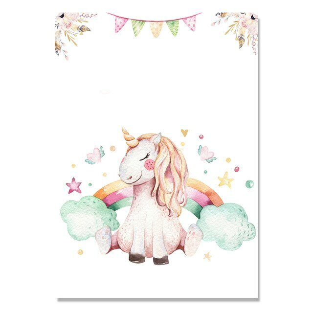 Toile Licorne - monde-licorne