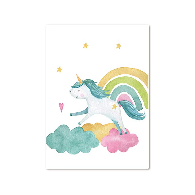 Toile Licorne Canvas