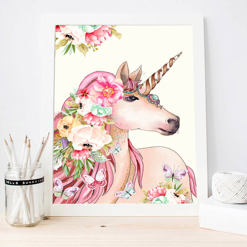 Toile Symbole Licorne