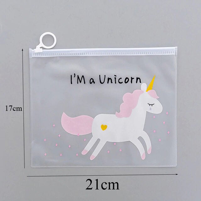 Trousse Transparente Licorne - monde-licorne