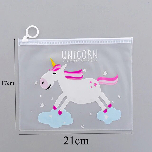 Trousse Transparente Licorne - monde-licorne