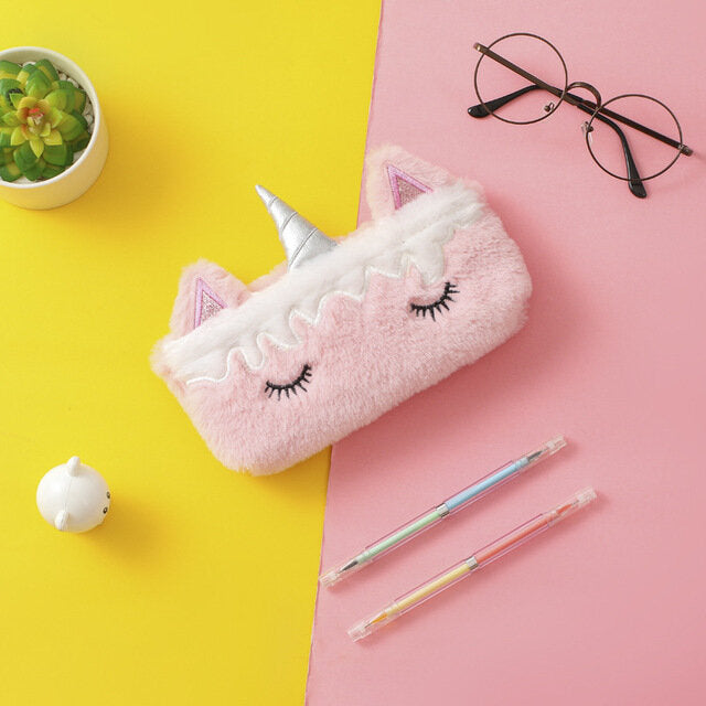 trousse licorne fille periode scolaire