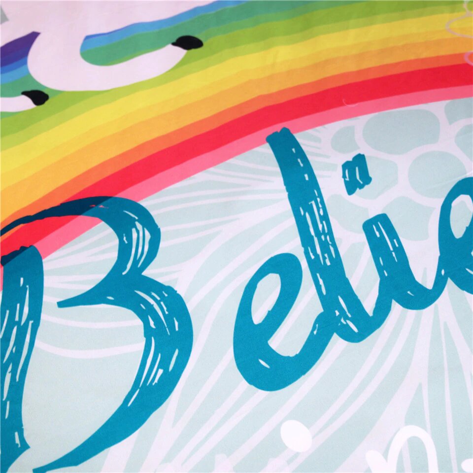 Housse de Couette Licorne 1 Personne - monde-licorne