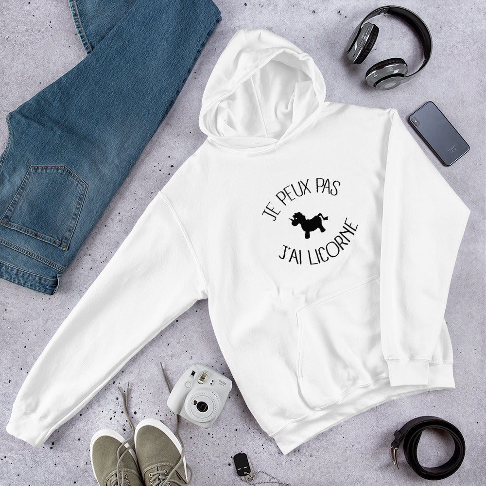 Sweat Je peux pas j'ai licorne - monde-licorne