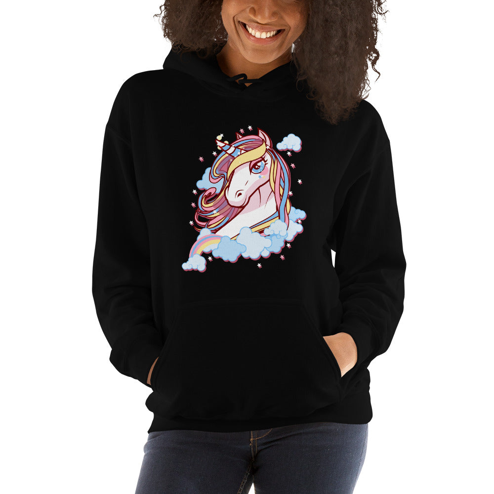 Sweat Licorne - Noir "Tky" - monde-licorne