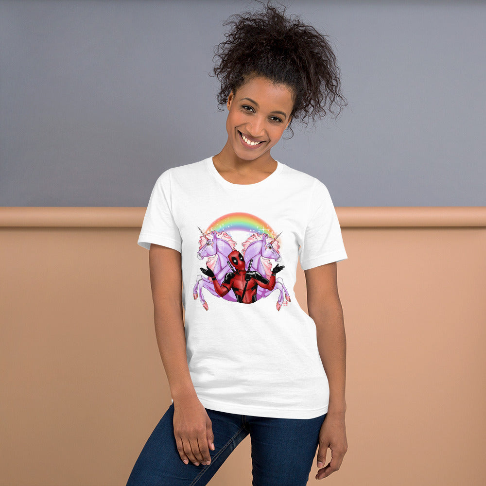T-shirt Deadpool Licorne - monde-licorne