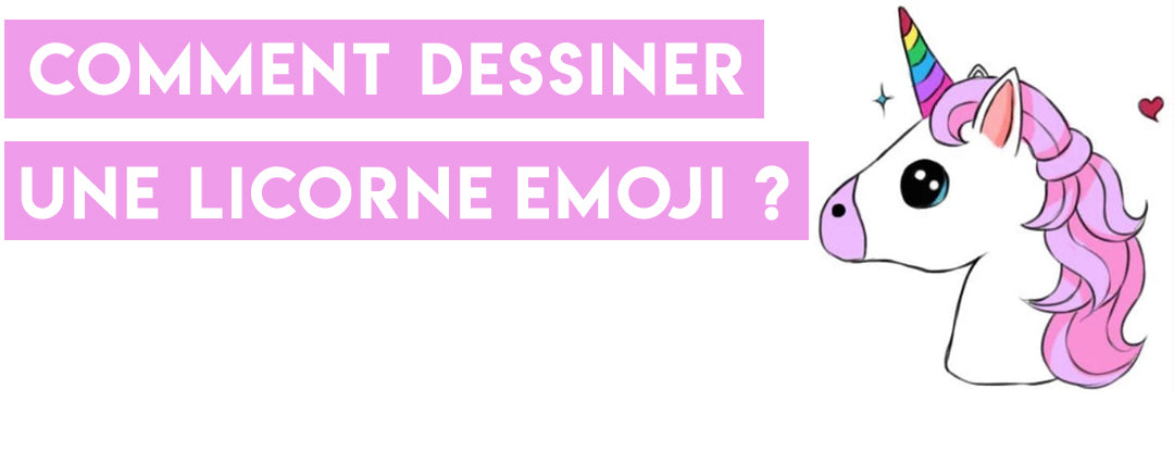 faire un dessin d une licorne emoji