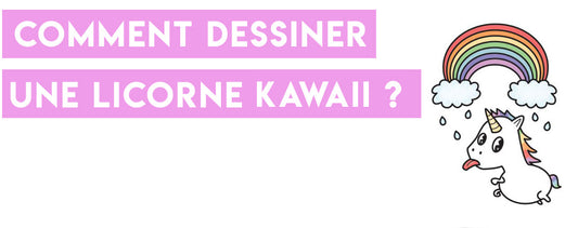comment faire un dessin d une licorne kawaii