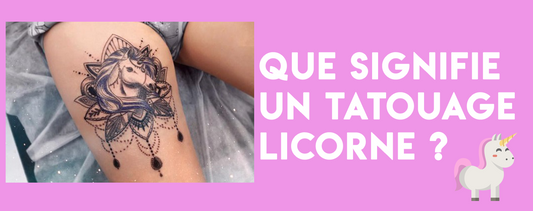 que veut dire la licorne en tatouage