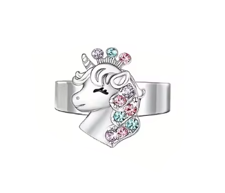 Bague licorne pour fille