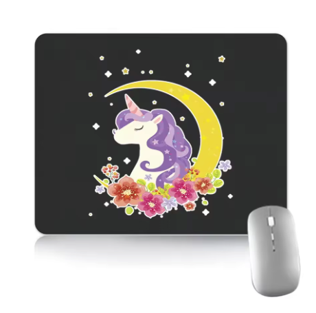 Tapis de Souris Licorne "Fleur"