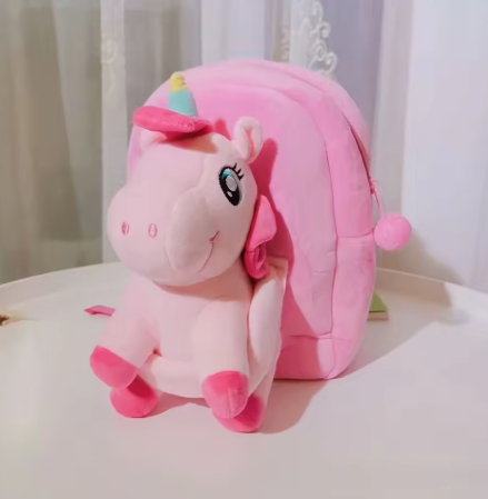 sac peluche licorne