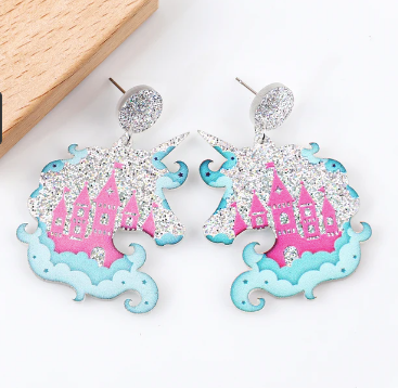 Boucles d'Oreilles Logo Licorne