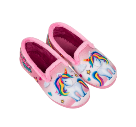 chaussons legers licorne fille