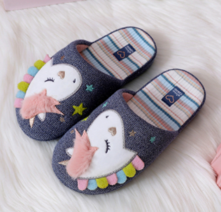 chaussons souple licorne pour enfant