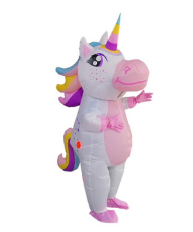 grand deguisement licorne gonflable