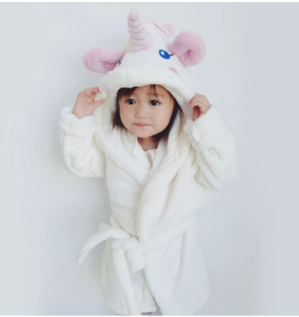 peignoir licorne epais