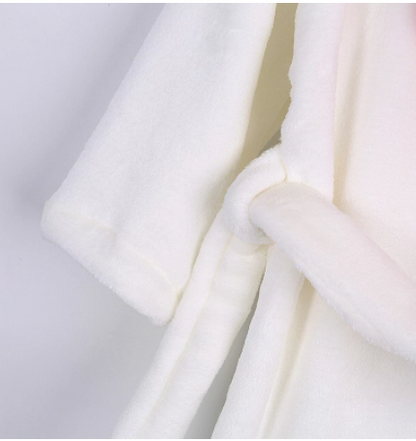 Peignoir Licorne Blanc
