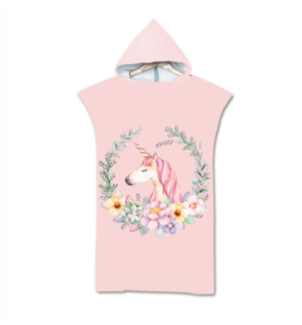 poncho licorne pratique
