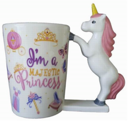 mug licorne princesse