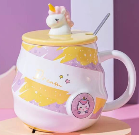 mug licorne en ceramique