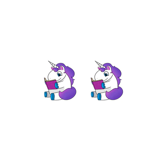 Boucles d'Oreilles Licorne Etudiante