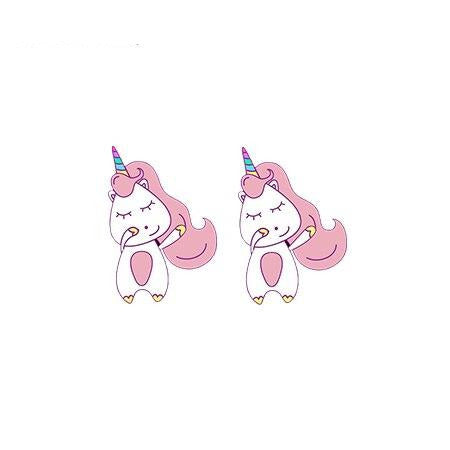 licorne dab en boucles d oreilles