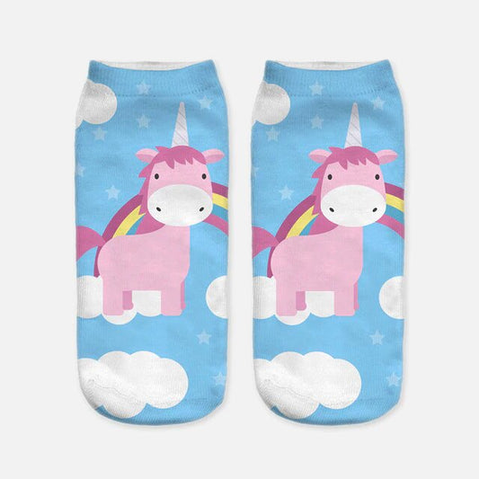 Chaussette Licorne Fille - monde-licorne