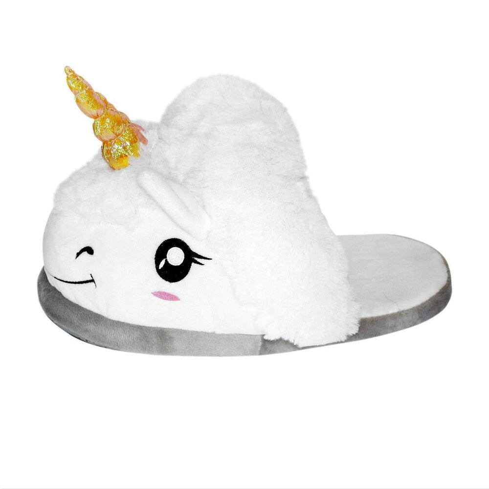 chausson adulte style licorne
