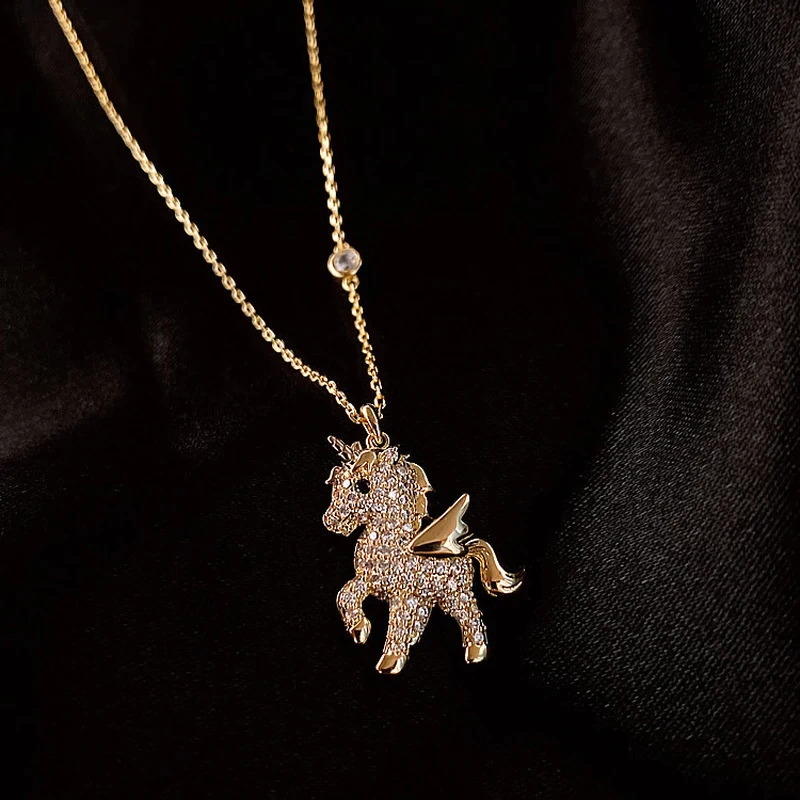 collier mignon licorne