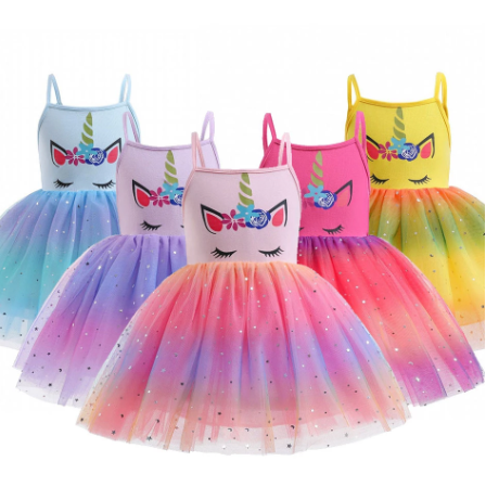 Costume de licorne pour enfants fille, robe dHalloween, habillage de licorne,  costume de licorne dHalloween, costume de tutu de licorne pour tout-petits,  robe de fête de licorne -  France
