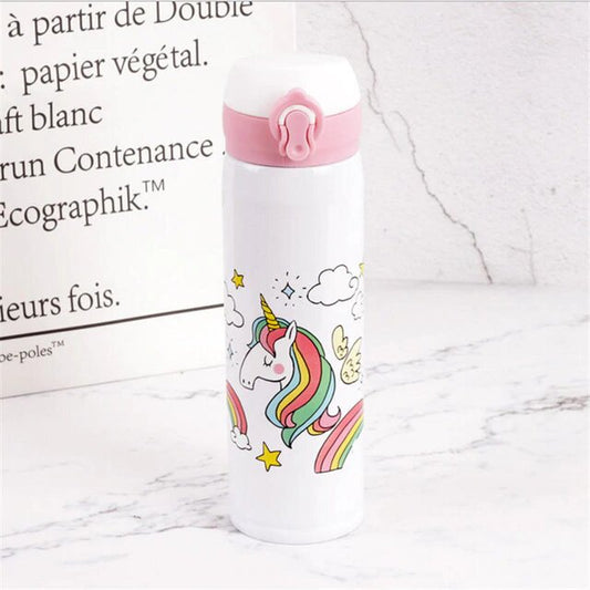 gourde style licorne isotherme